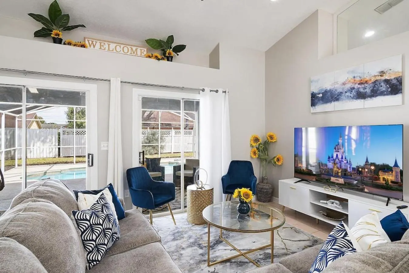 Beautiful Home Near Disney With Heated Pool And Game Room Davenport 0*,  United States